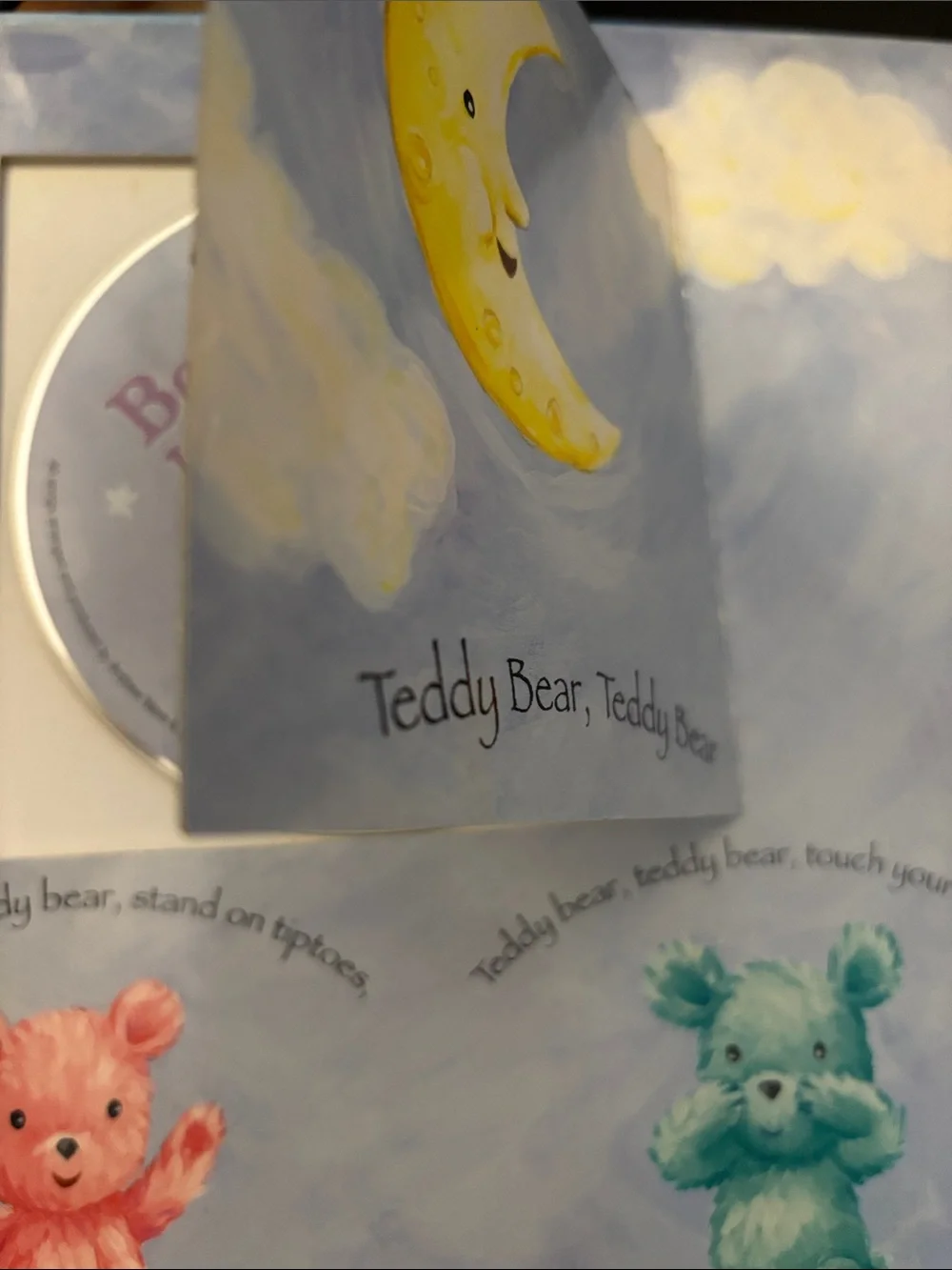 Bedtime Lullabies by Nicola Baxter, which features soothing songs and a CD